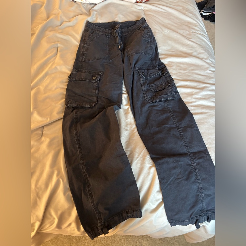 American Eagle Outfitters Gray Cargo Pants